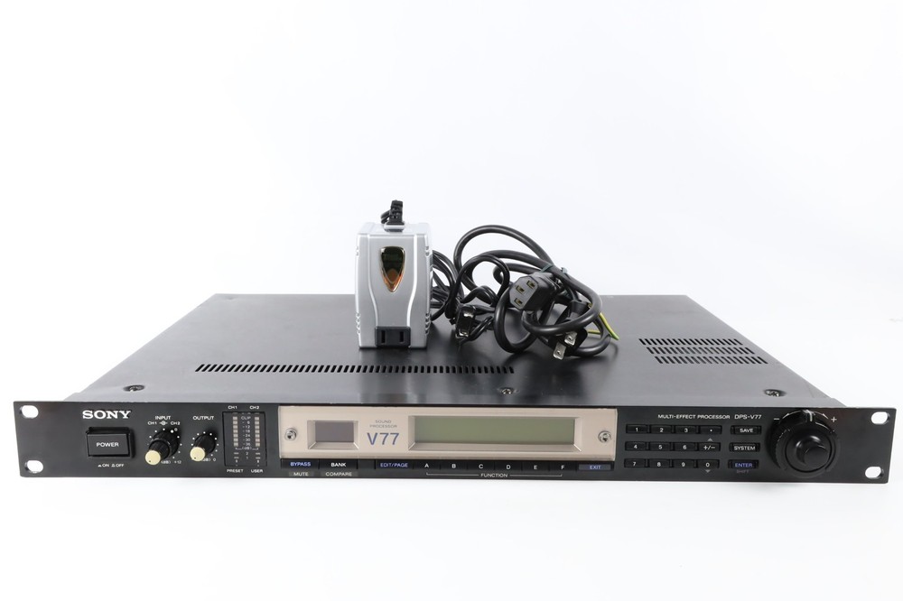Repaired Sony DPS-V77 DPS Multi Effects Processor item W/Step-down transformer