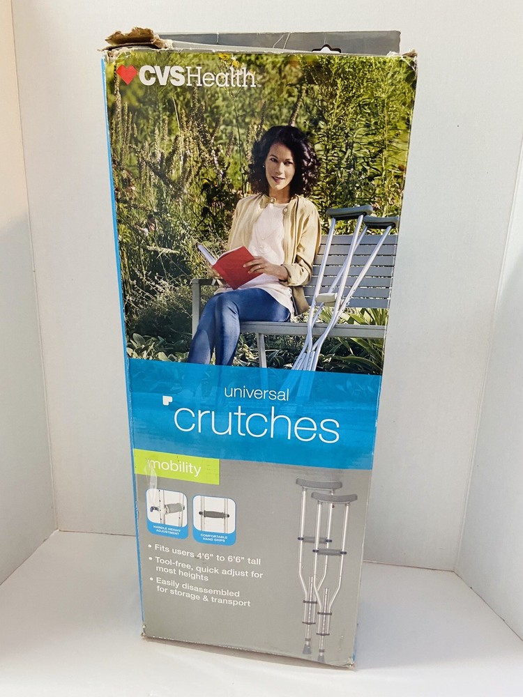 CVS Universal Crutches New.