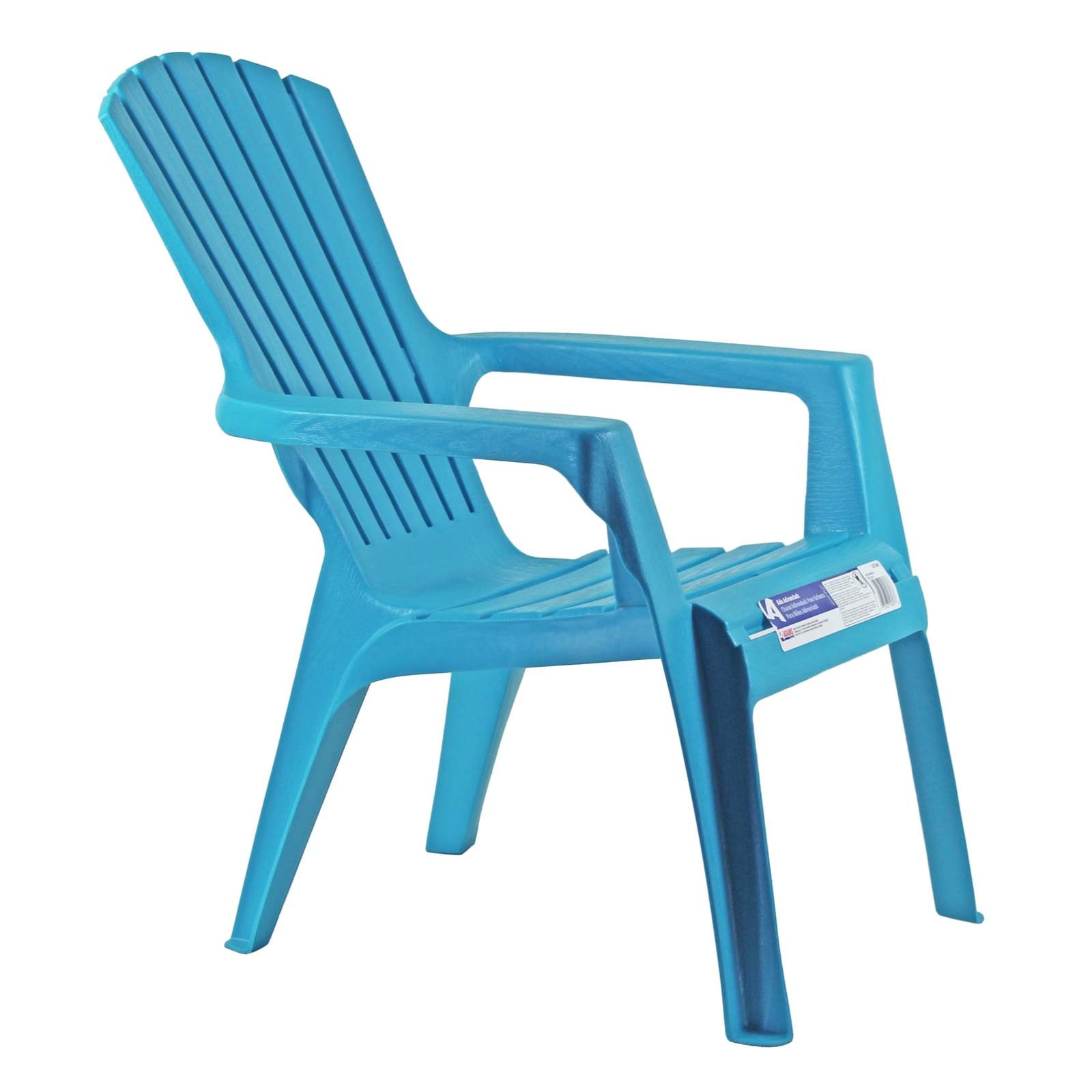 Adams 8460-21-3731 Kid's Adirondack Stacking Chair, Pool Blue