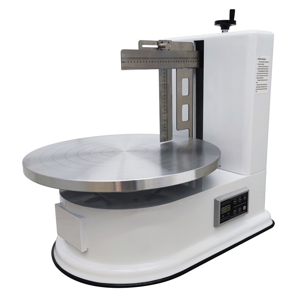 White Automatic Cake Spreading Machine Electric Cake Spreading Machine 110V 60W