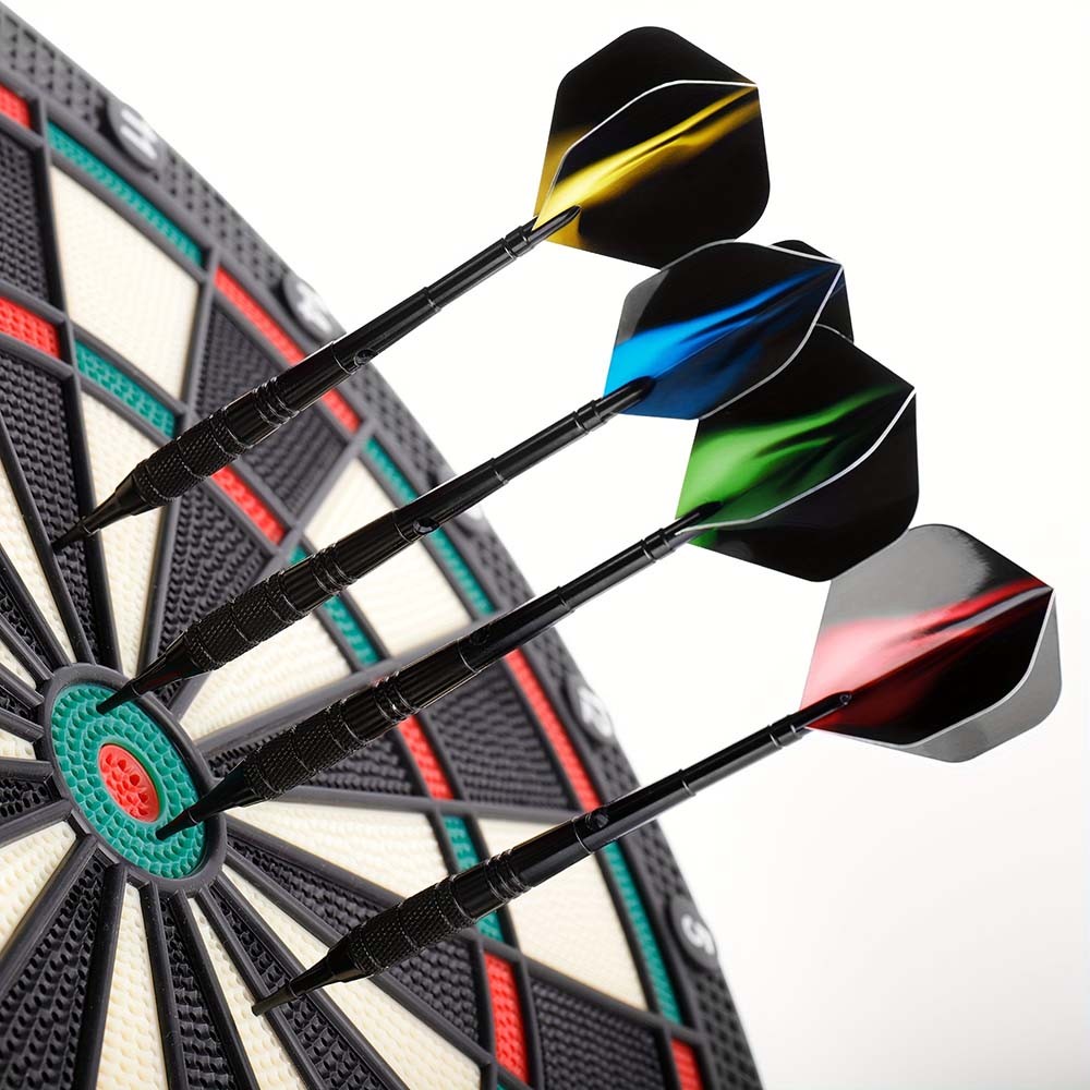 Durable 12PCS Replaceable Plastic Soft-Tip Dart Set for Dart Game Enthusiasts