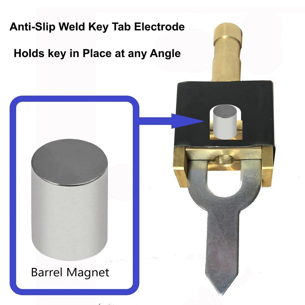 Dent Puller Magnetic Weld Key Electrode - Replacement for the Maxi Welder