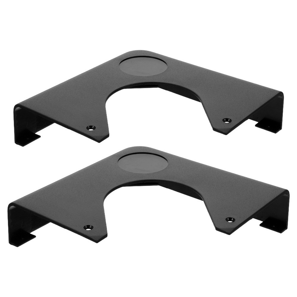 2 Pcs Pool Table Plastic Corner Guards Black Billiard Table Replacement Parts