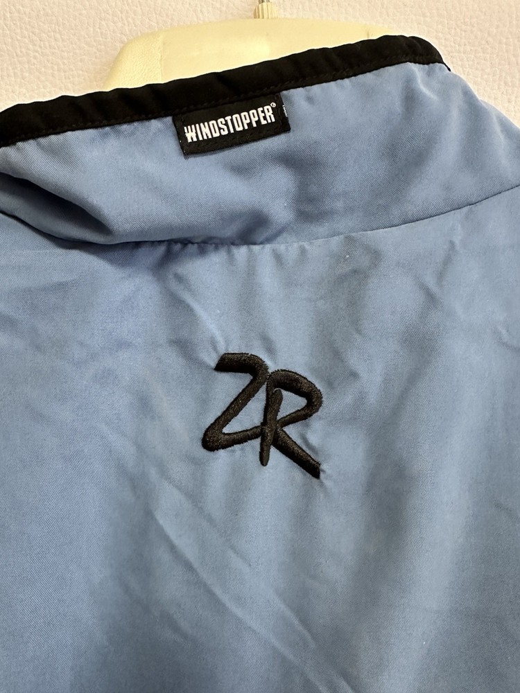 Zero Restriction Golf Outerwear Sky Blue Pullover Windshirt Jacket Large