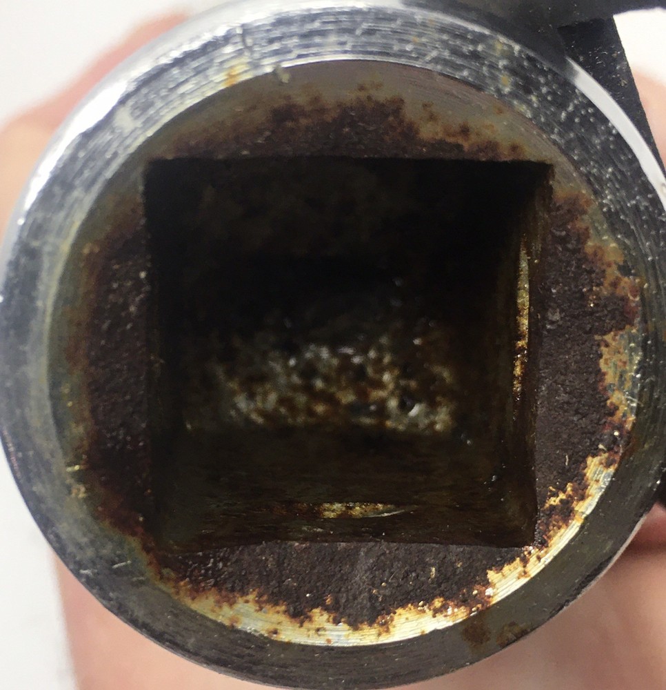 MASTERHAND 1-5/8” Socket 6pt Long Shaft Orig Packaging Some Surface Rust