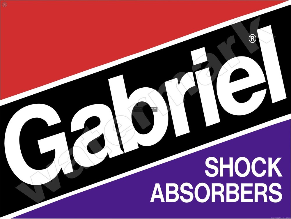 Gabriel Shock Absorbers  Metal Sign 9" x 12" or 12" x 16"