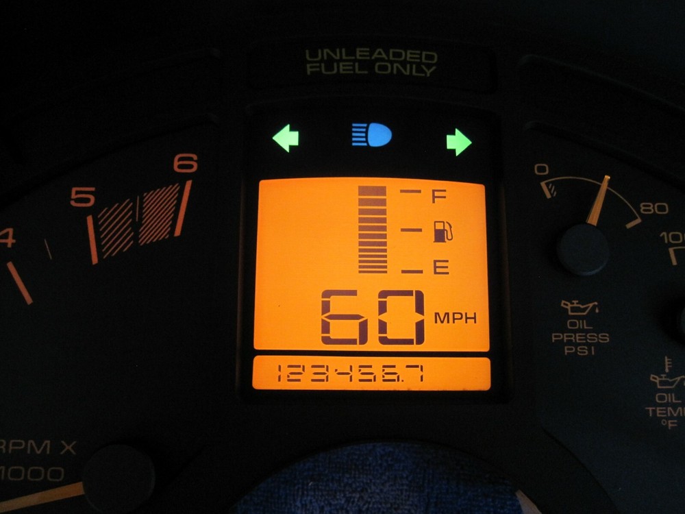 1990 Corvette C4 digital Analog dash instrument cluster Rebuilt