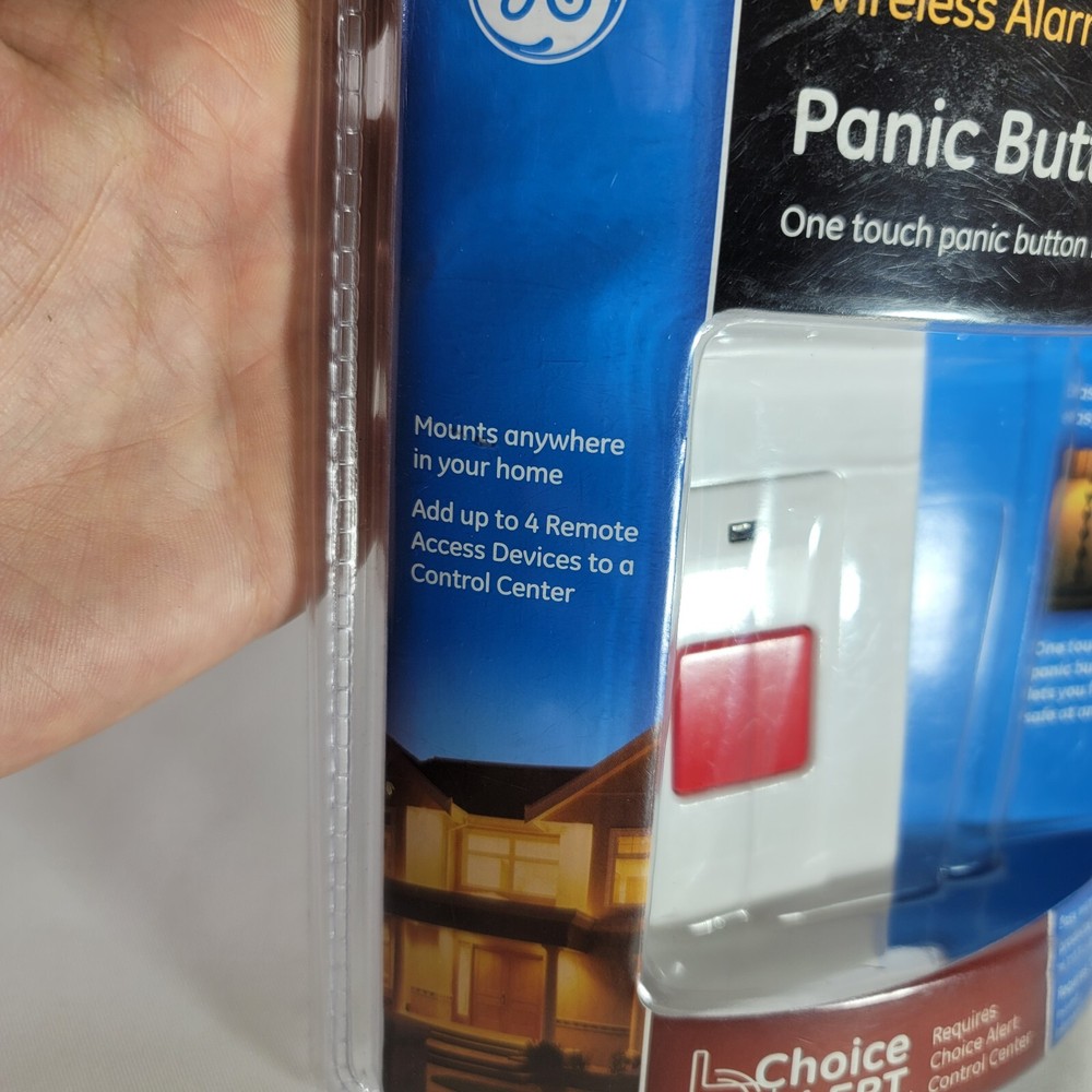 GE Clear Choice Wireless Alarm System Panic Button #45145