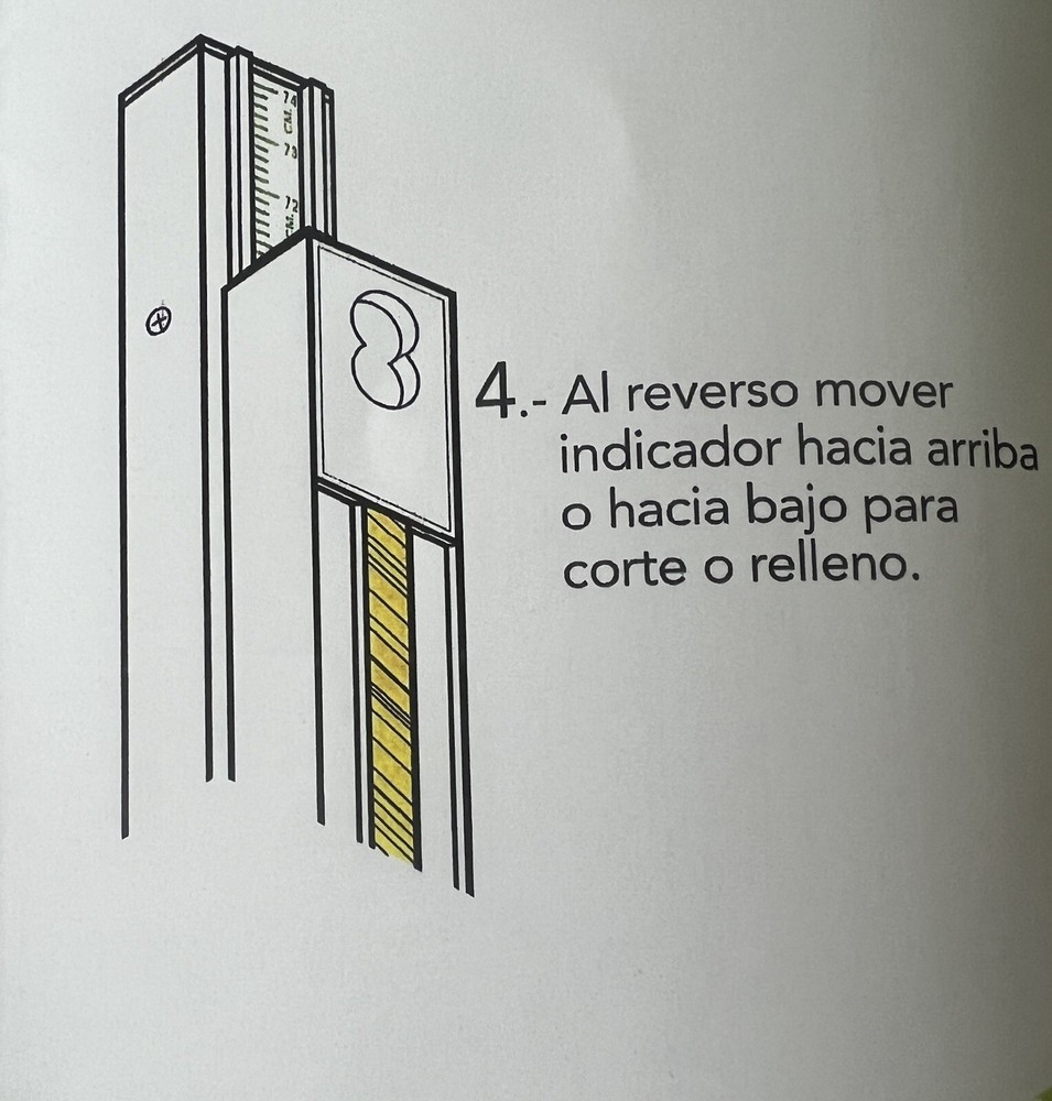 Construction Measuring Rod