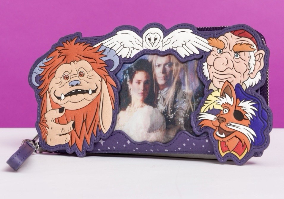 Loungefly Disney Labyrinth Lenticular Wristlet Wallet NEW