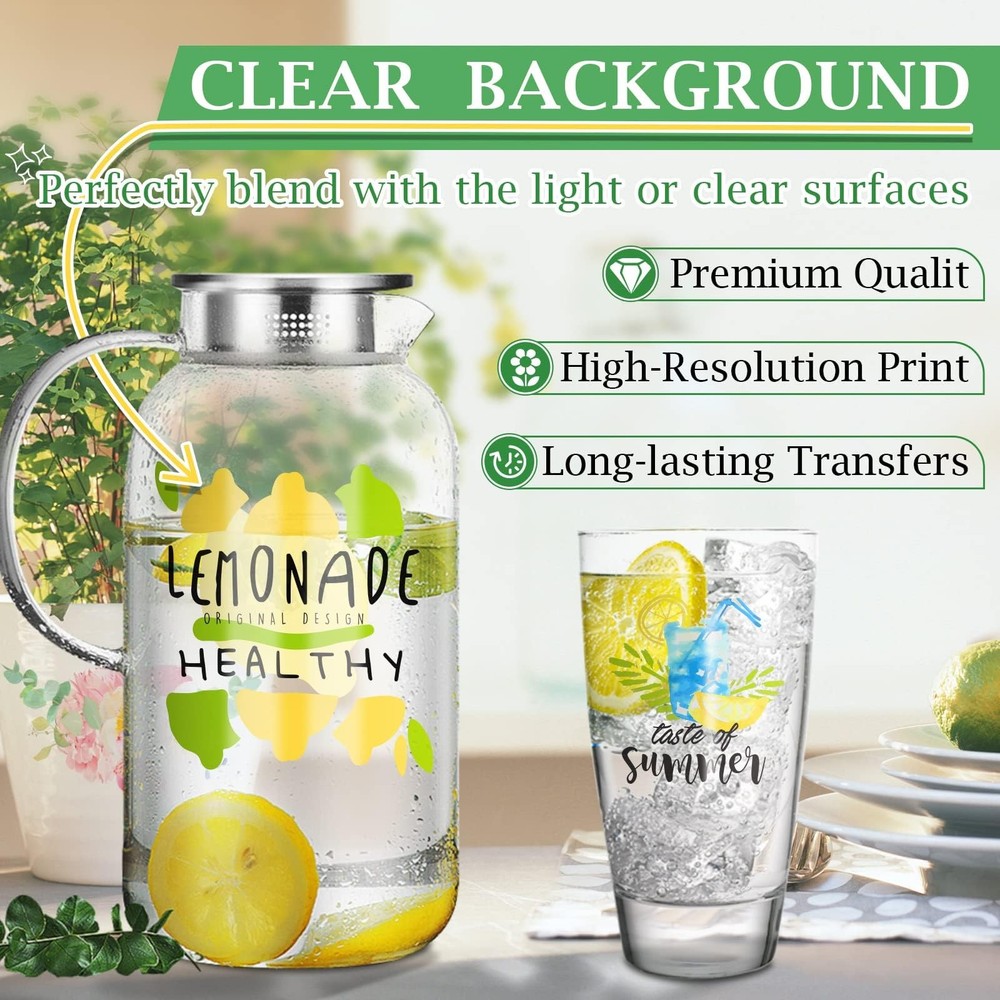 Koala Waterslide Decal Paper for Laser Printer - Clear Transparent - 25 Sheet...