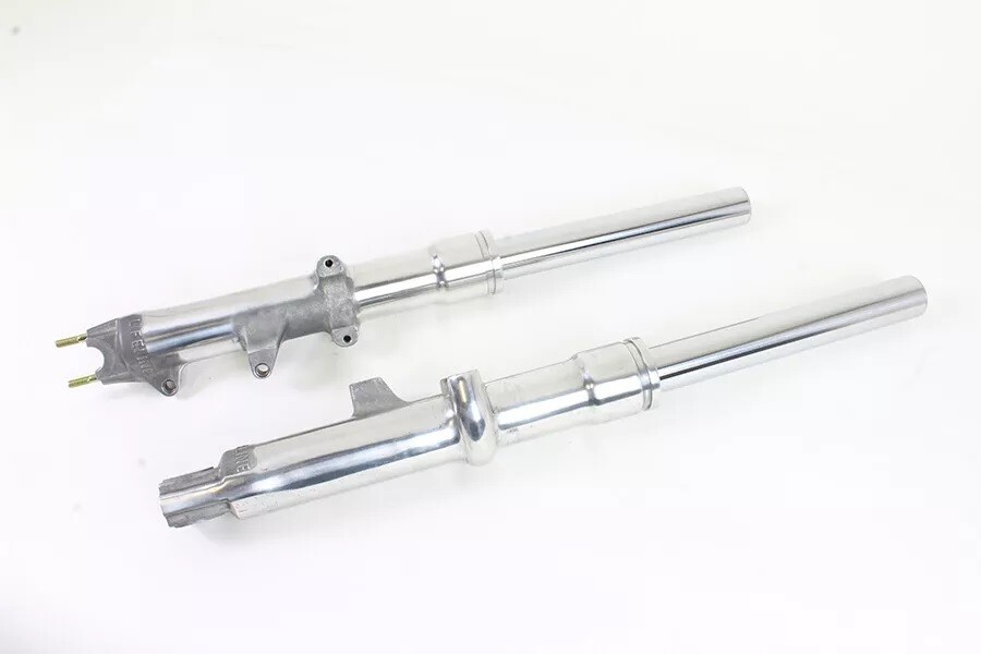 FXWG Polished Lower Leg and 41mm Fork Tube Set fits Harley Davidson 24-9830