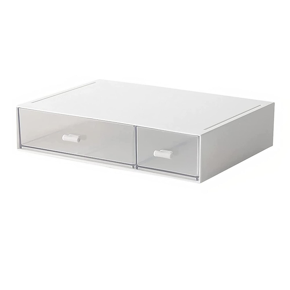 Desk Organizer-Stackable Storage Drawers, Desk Drawer Organizer Perfect For C...