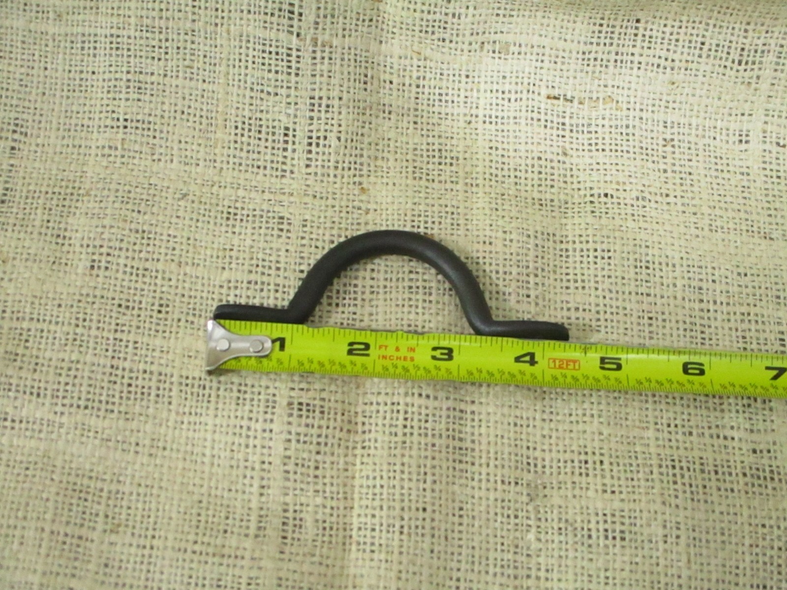 10 HAND FORGED IRON DRAWER BIN PULLS 4 1/4" LONG CABINET HANDLES KITCHEN BATH