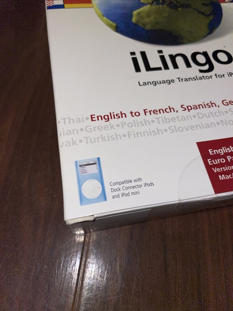 NEW iLingo Talking Panda language translator for iPod Mac Windows