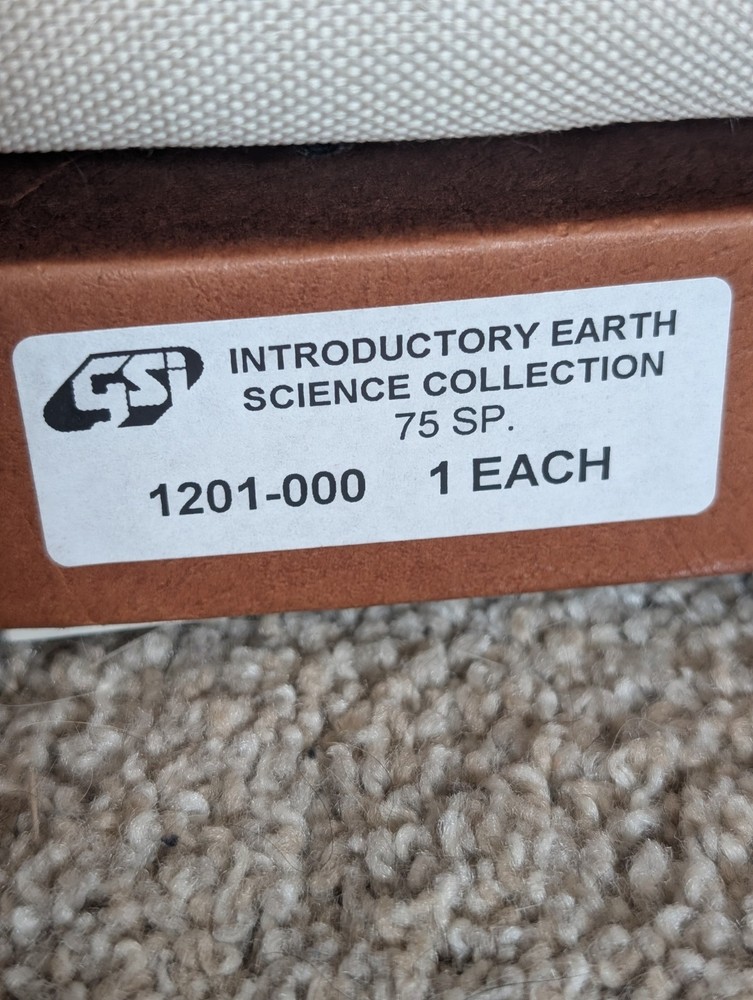 Introductory Earth Science Collection Includes 75 Specimens