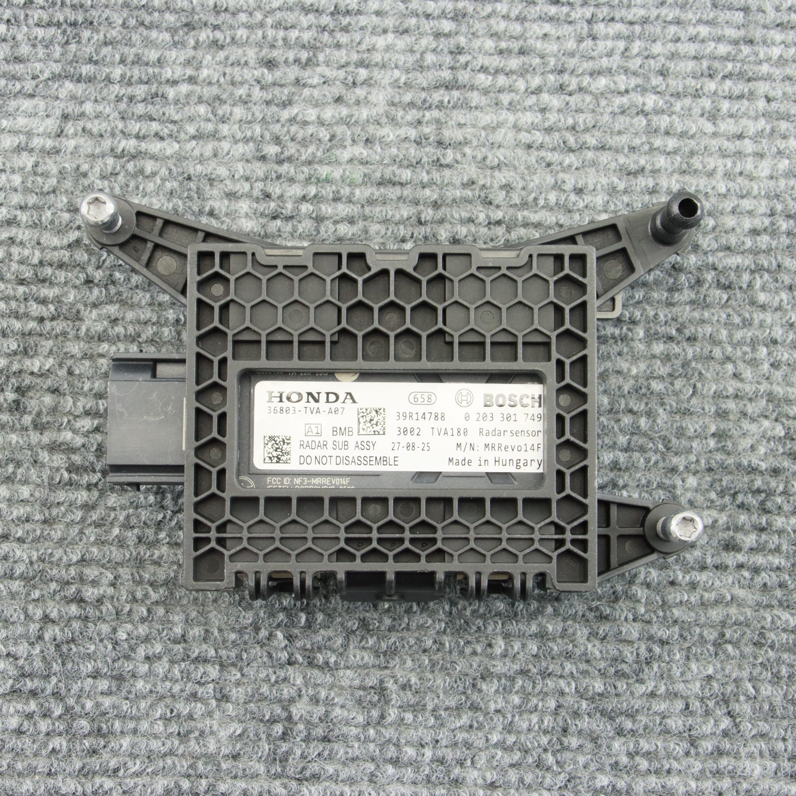 For Honda Accord LX 1.5L 2018-2020 Front Milliwave Radar Sensor 36803-TVA-A07 A+