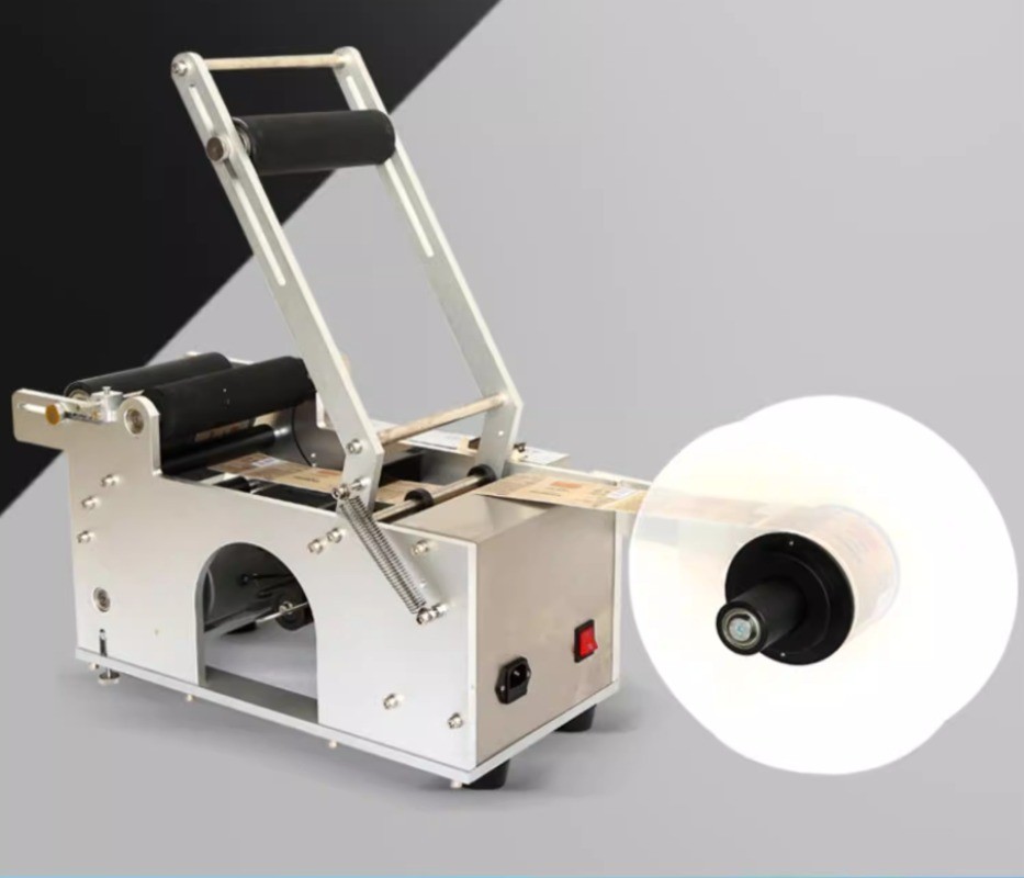 Fully Automatic Self-Adhesive Small Semi-Automatic Round Bottle Labeling Machine