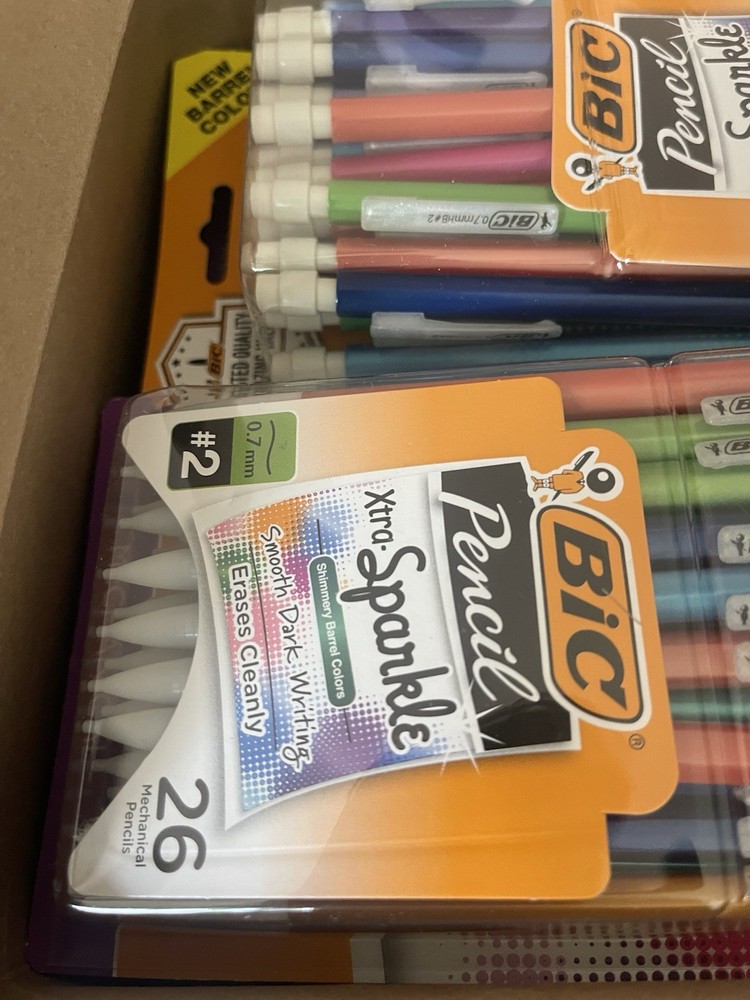BIC Xtra-Sparkle Mechanical Pencil 0.7 26 Count Per Pack 12 Pack Bundle