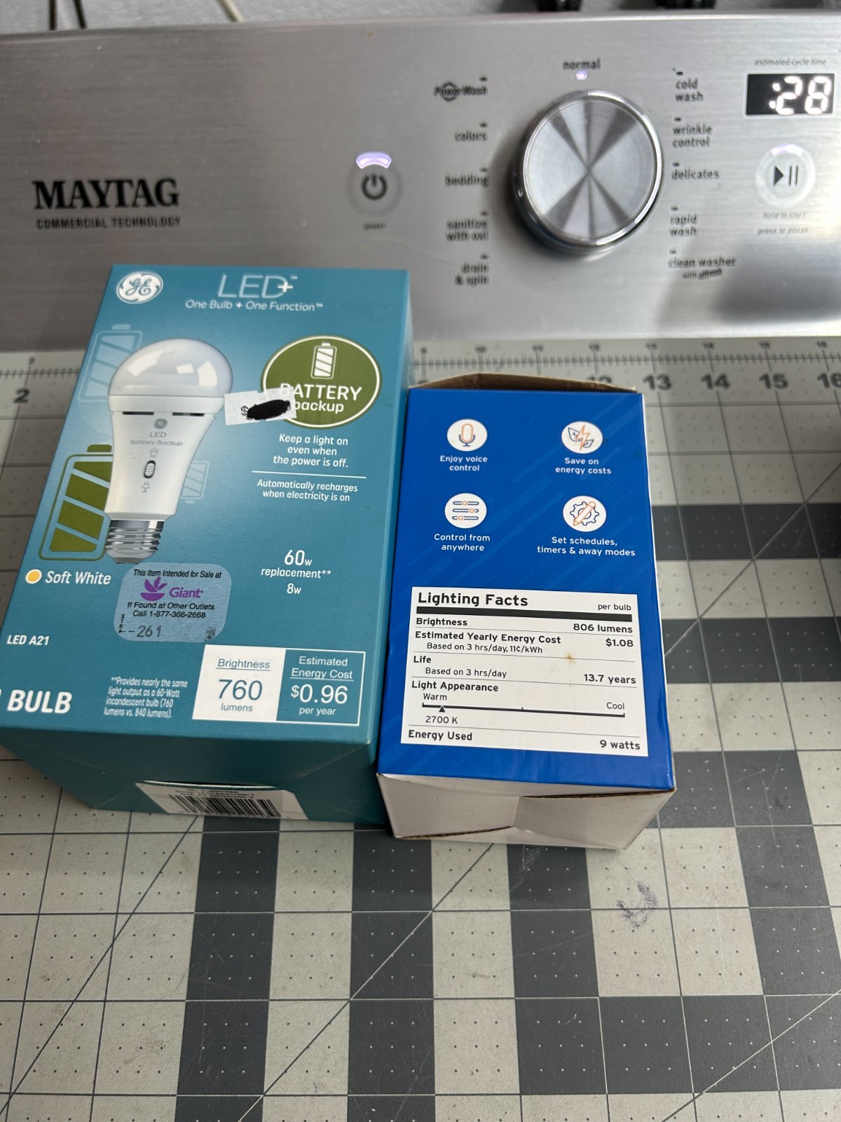 NOS 5-BULB pack lot Cync GE Direct Connect Sleep Soft White Smart LED Light A19