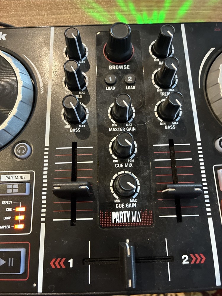 Numark Party Mix DJ Controller With Built-in Light Show