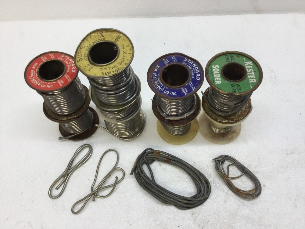 Acid Core Solder Lot 4.8lbs