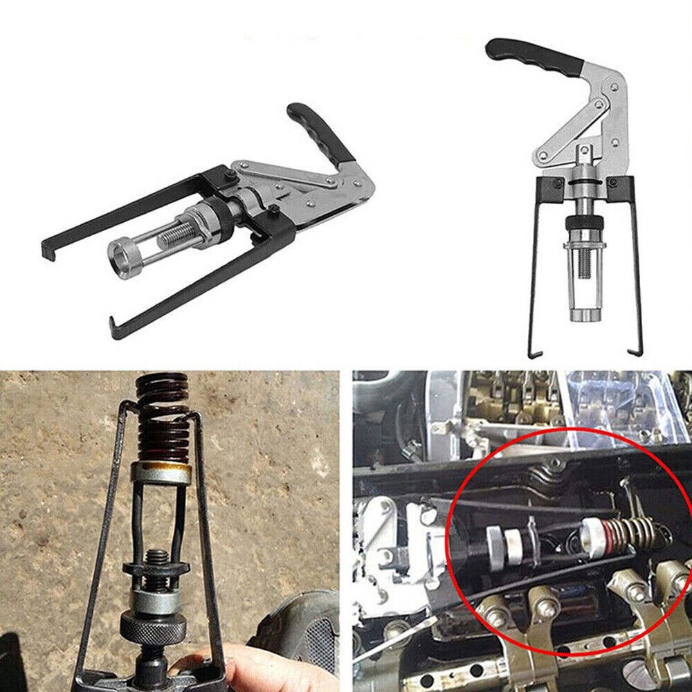 Car X-Long Overhead Valve Spring Remover Compressor Stem Engine Seal Keeper Tool