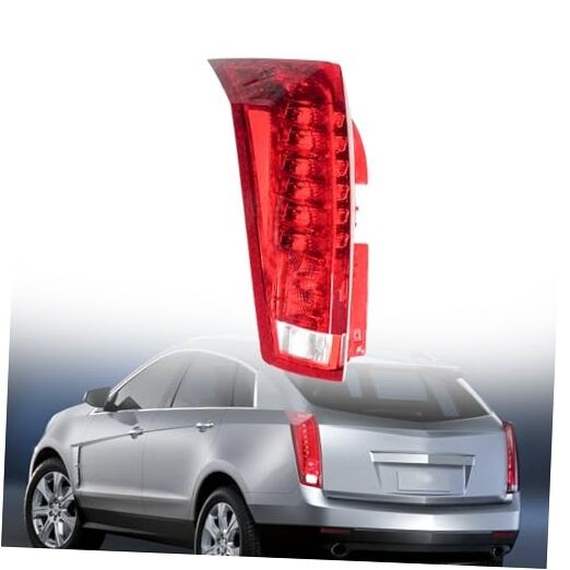 Tail Light Assembly Compatible with Cadillac SRX 2010-2016 Red Driver Left Side