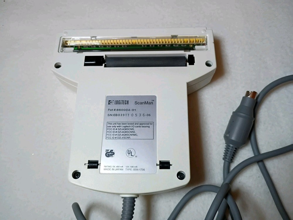 Logitech ScanMan 860004-01 Scanner