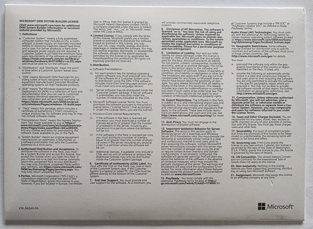 Microsoft Windows Server 2025 Datacenter 96 Core DVD+ Key (NEW)