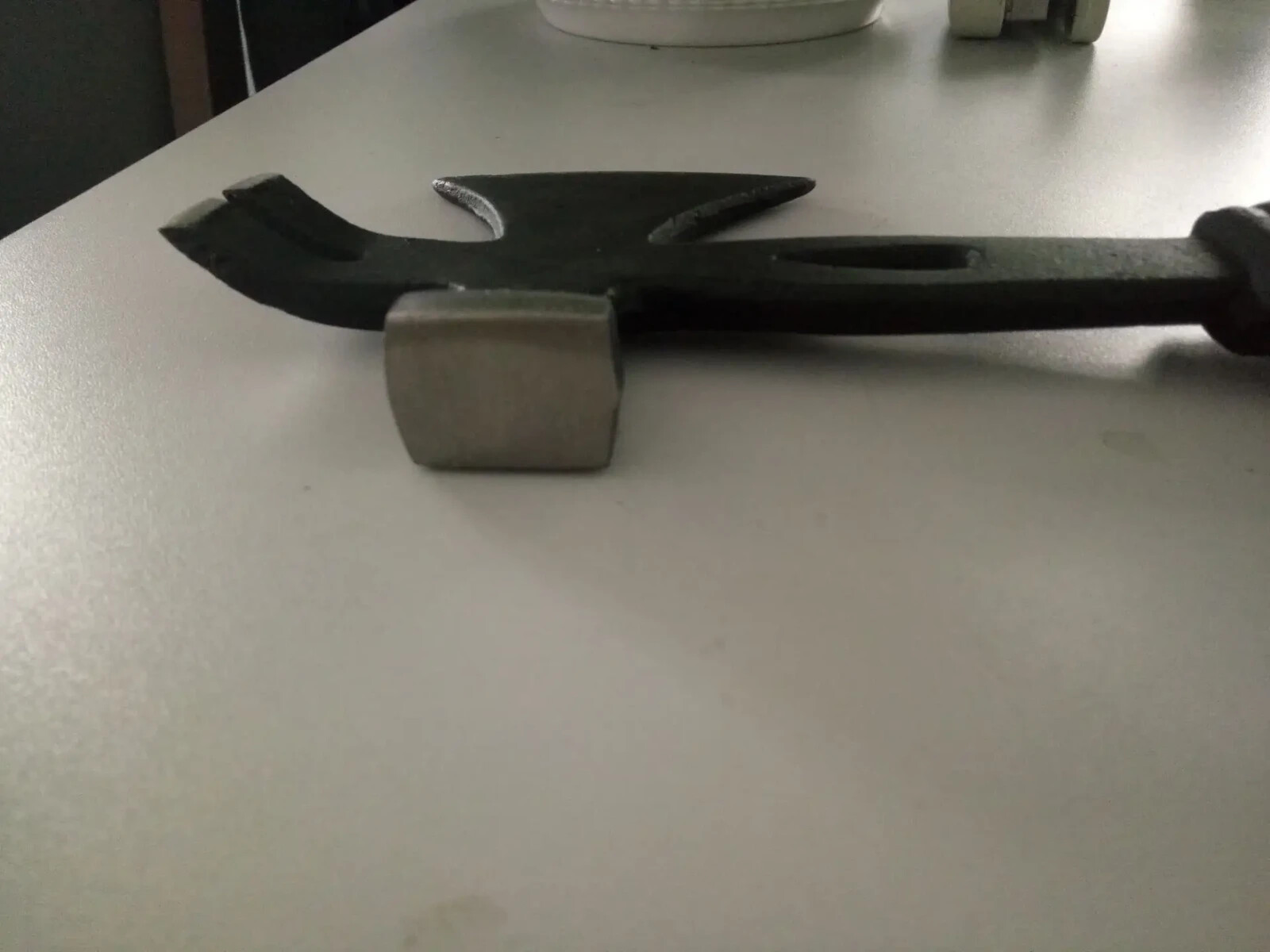 Survival Tactical Tomahawk Axe - Multi-Tool Hatchet with Rubber Grip Handle