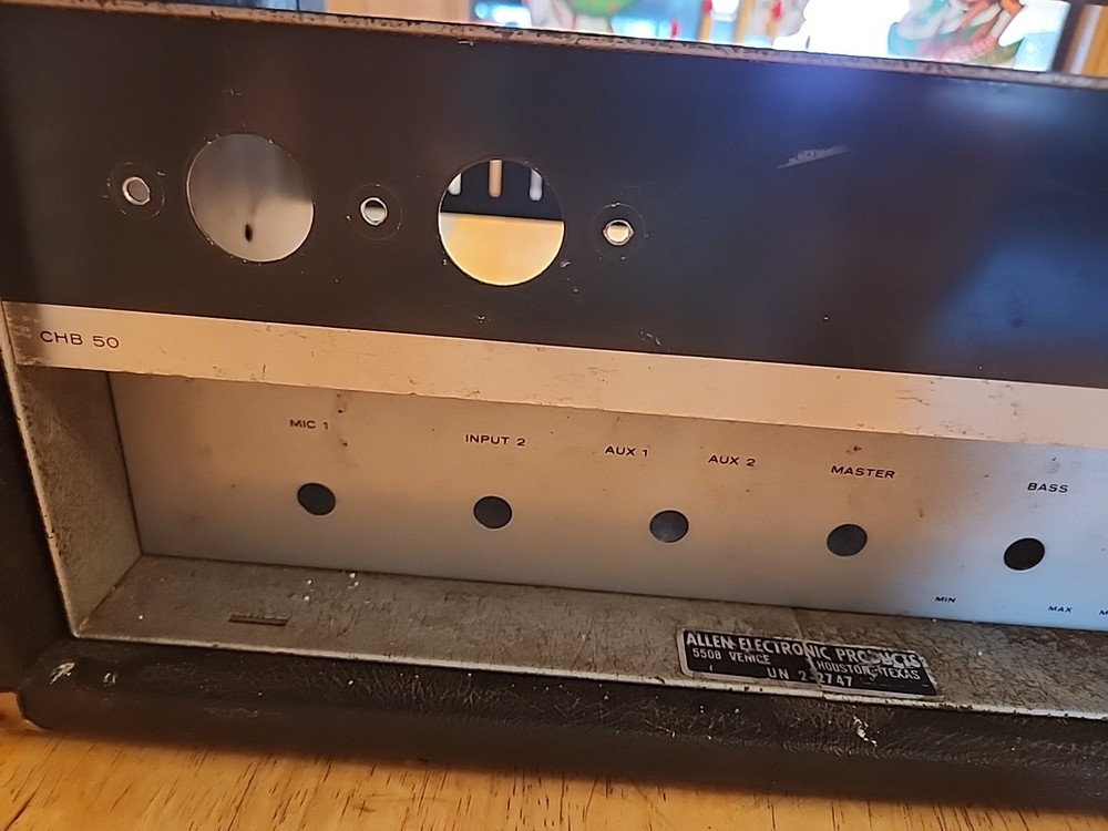 Bogen Challenger CHB50 PA Amp Chaissis And Custon Built Head Shell