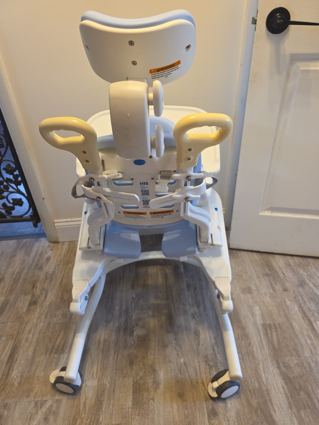 Rifton HTS Z110 Hygiene Toileting System, Small Size, 75 Lb Capacity