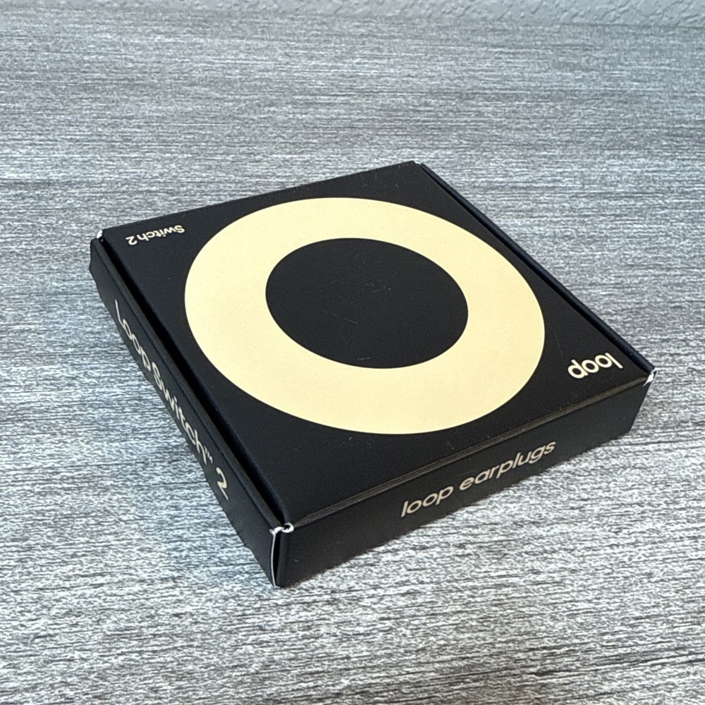 Loop Switch 2 Earplugs Gold Noise Reduction New Open Box