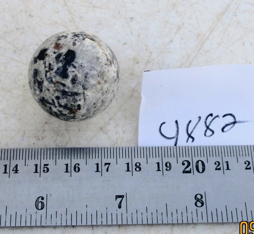 Fluorescent Mont St Hilaire Canada Hackmanite 29mm Sphere 4882