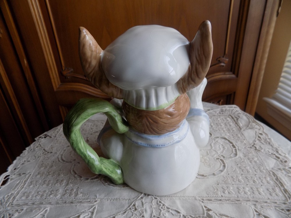 Vintage Caldun & Bogle Easter Rabbit Teapot with ducks and egg