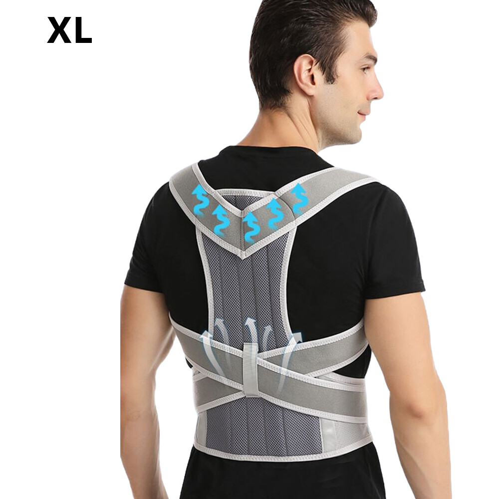 Invisible Keel Support Back Breathable Spine & Shoulder Straps