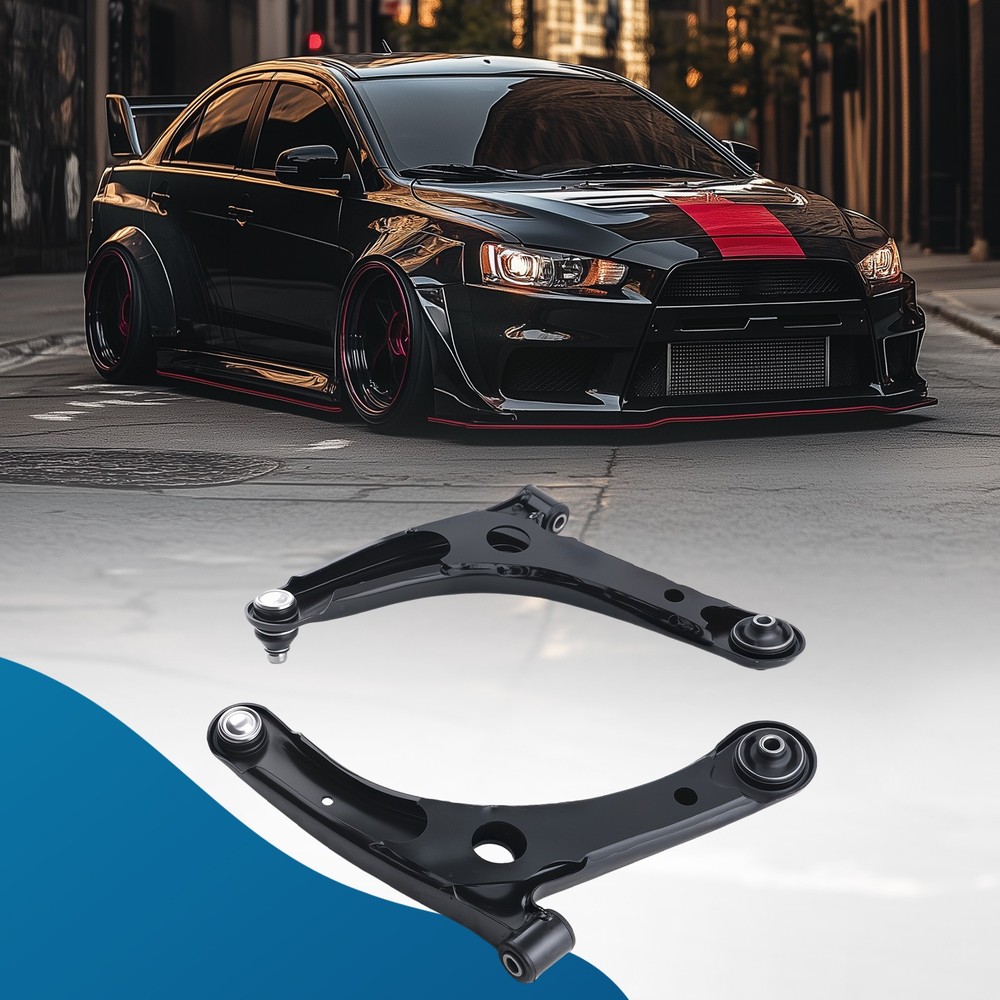 Front Lower Control Arms Ball Joint Set for Mitsubishi Lancer 2008-2017