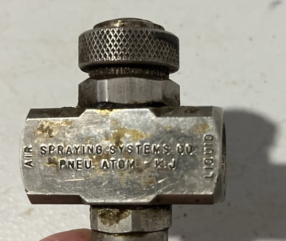Spraying Systems Co .Pneumatic Atomizing Spray Nozzle 1/4J