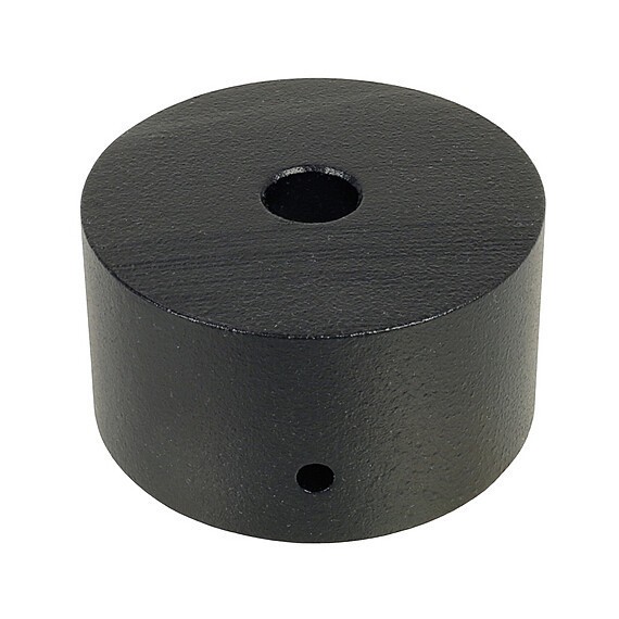 Light Source Mega-Coupler Pipe Adapter Flush, Black