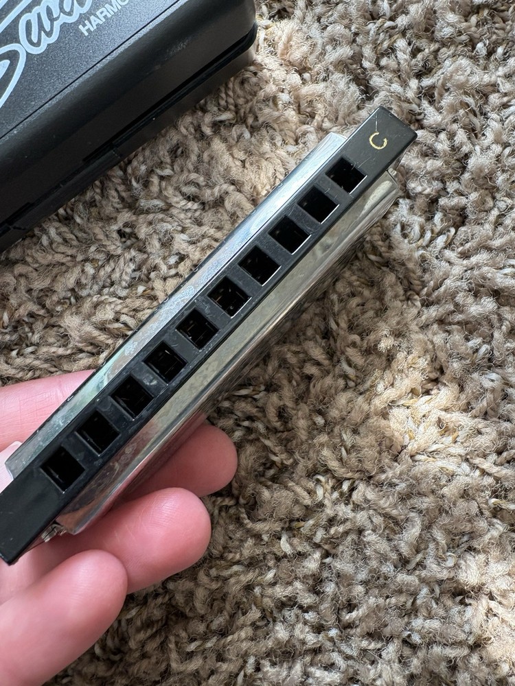 Swan Harmonica w/ Box Vintage