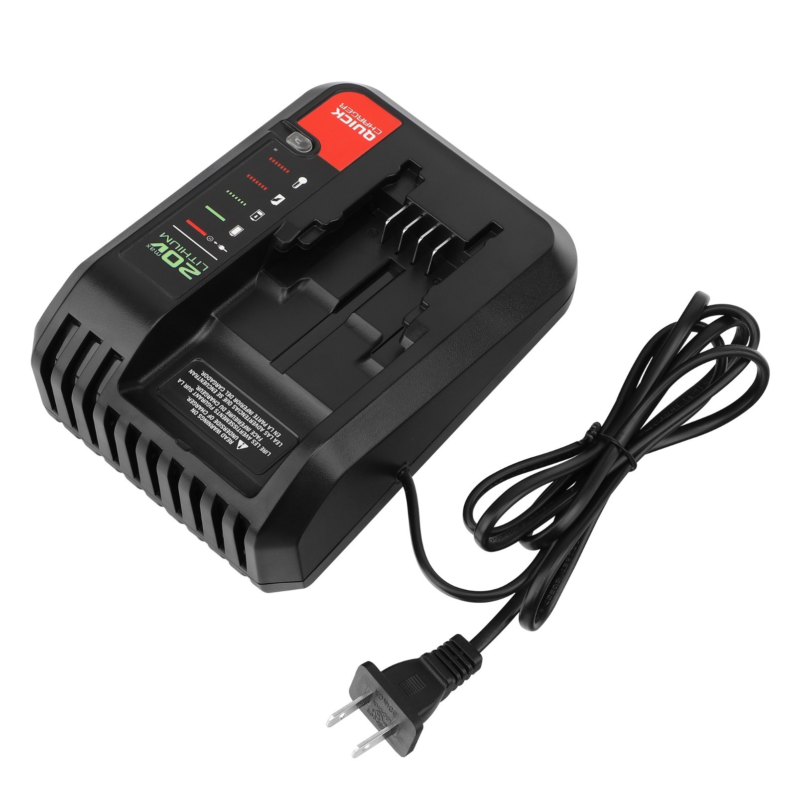 Quick Charger For Porter Cable ALL 20-Volt MAX Lithium-Ion Battery