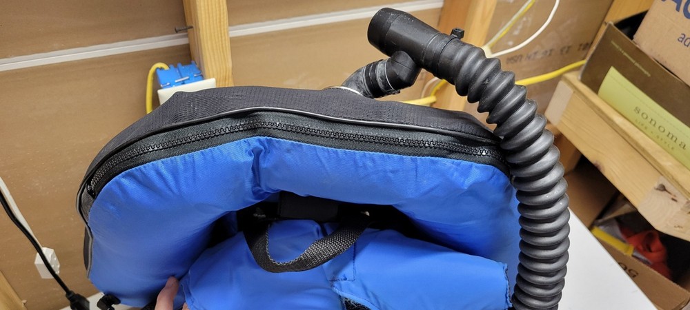 Zeagle BCD Buoyancy Compensator Medium Tested Back-inflate with Ripcord system