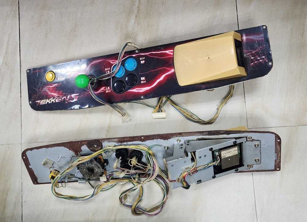 Tekken 5 Control Panel Video Arcade Game NAMCO 2004