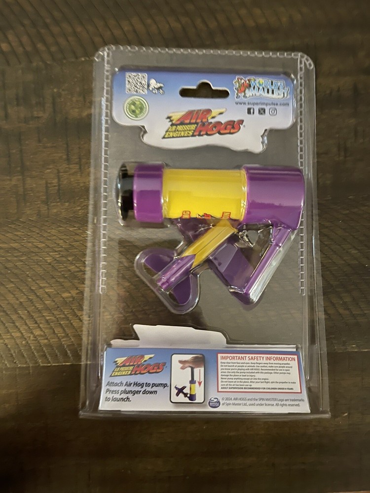 World Smallest AIR HOGS Air Pressure Engine