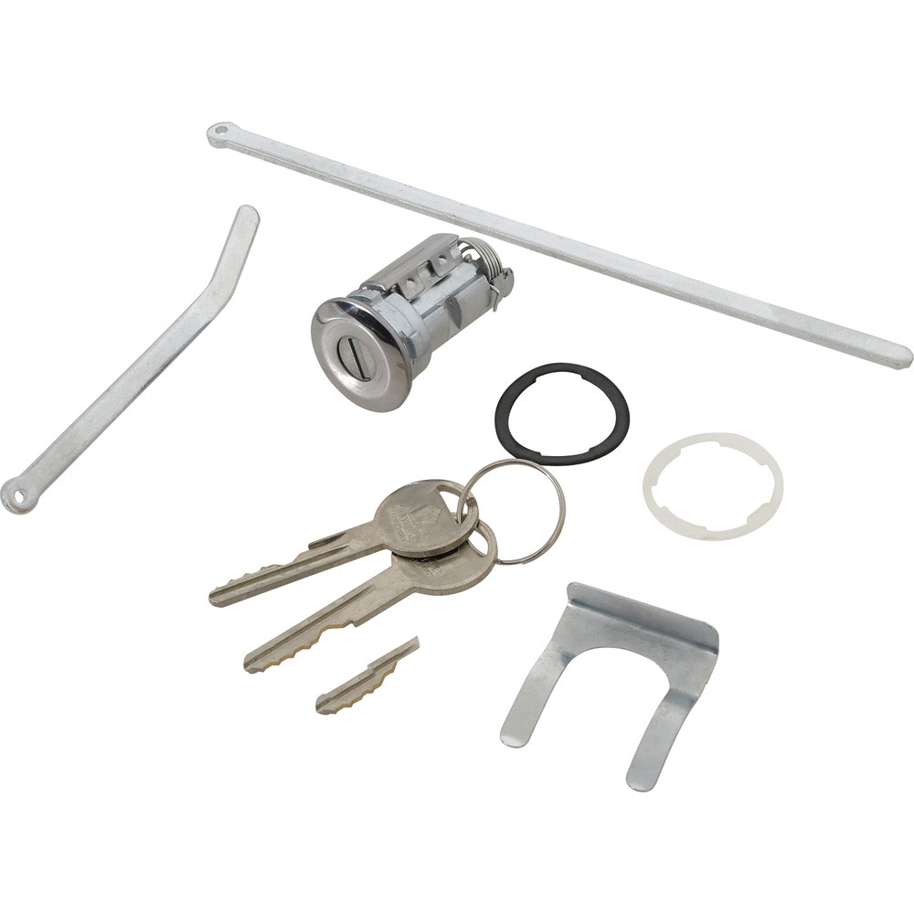 1966-72 Mopar A-Body / B-Body/ E-Body; Trunk Lock Set; With Replacement Style