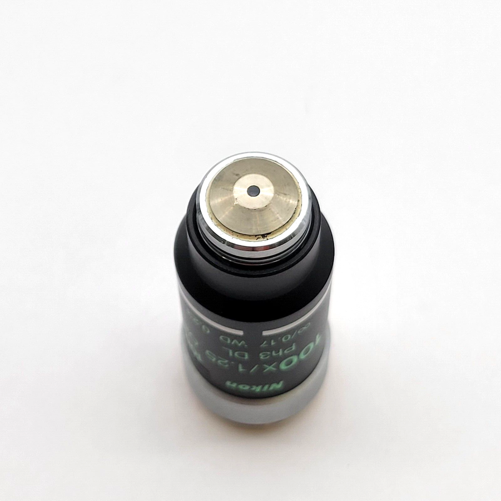 Nikon Microscope Objective 100x 1.25 Oil Ph3 DL Phase Contrast