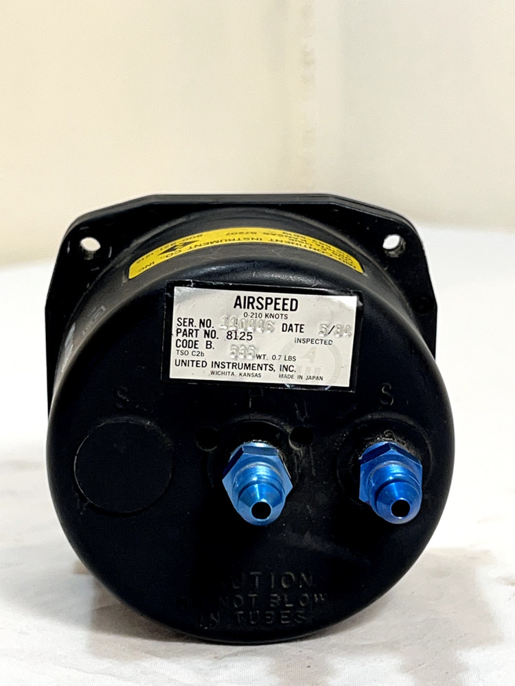 Airspeed Indicator P/N: 8125