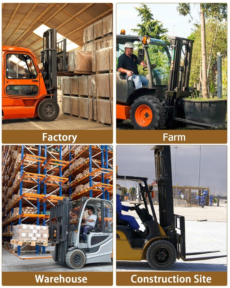 Pallet Fork Extensions 72" Forklift Extensions 5.5" Width for Forklift Truck
