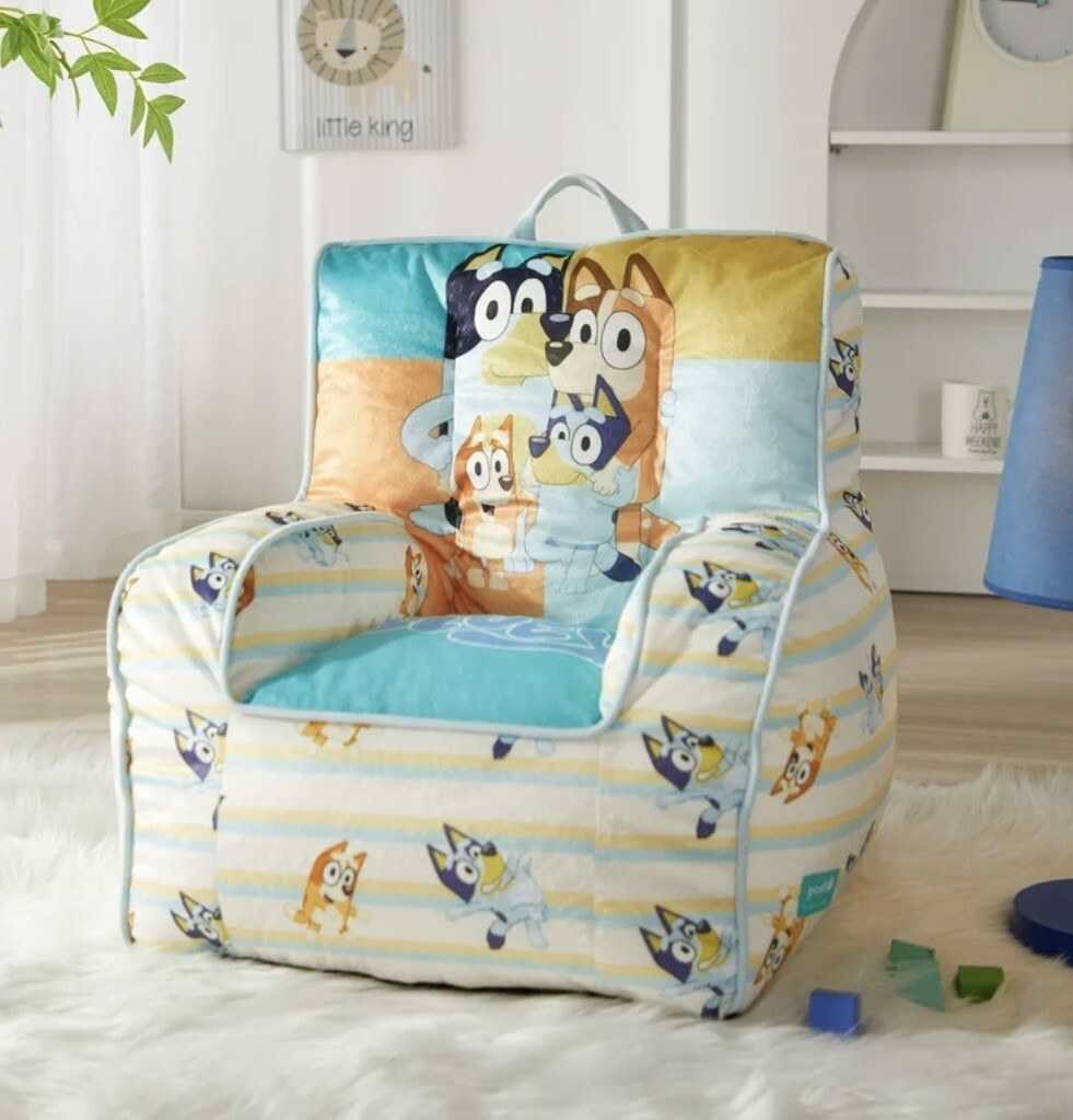 BBC Bluey Square Bean Bag Chair